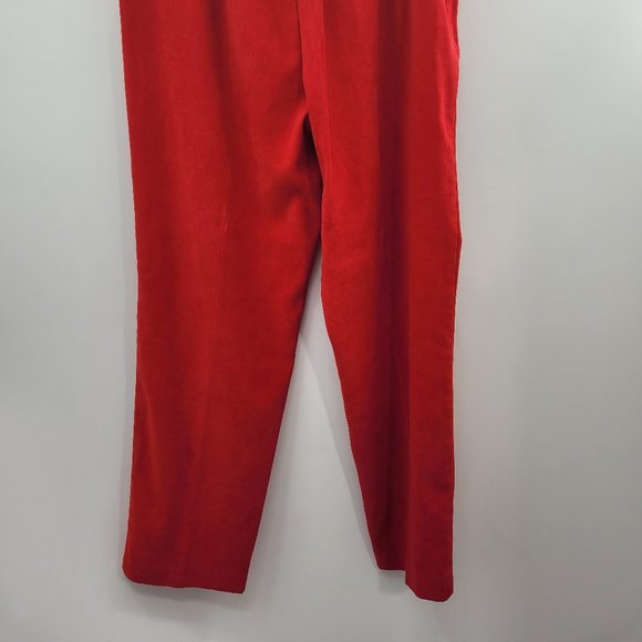 Allison Daley Pocketed Elastic Waist Faux Suede - Picture 5 of 5